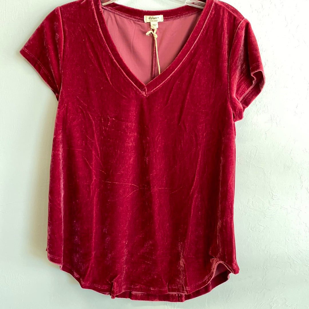 Velvet A-Line Fuchsia