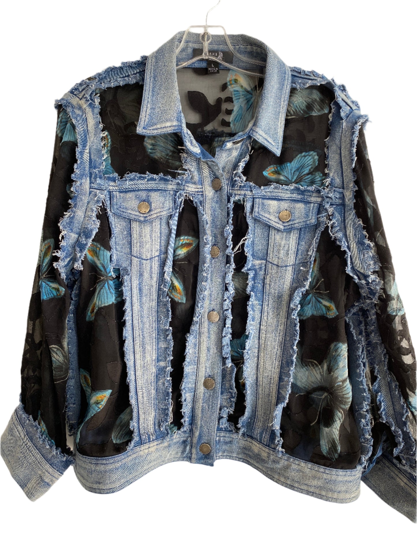Jane Jacket-Denim/Blue