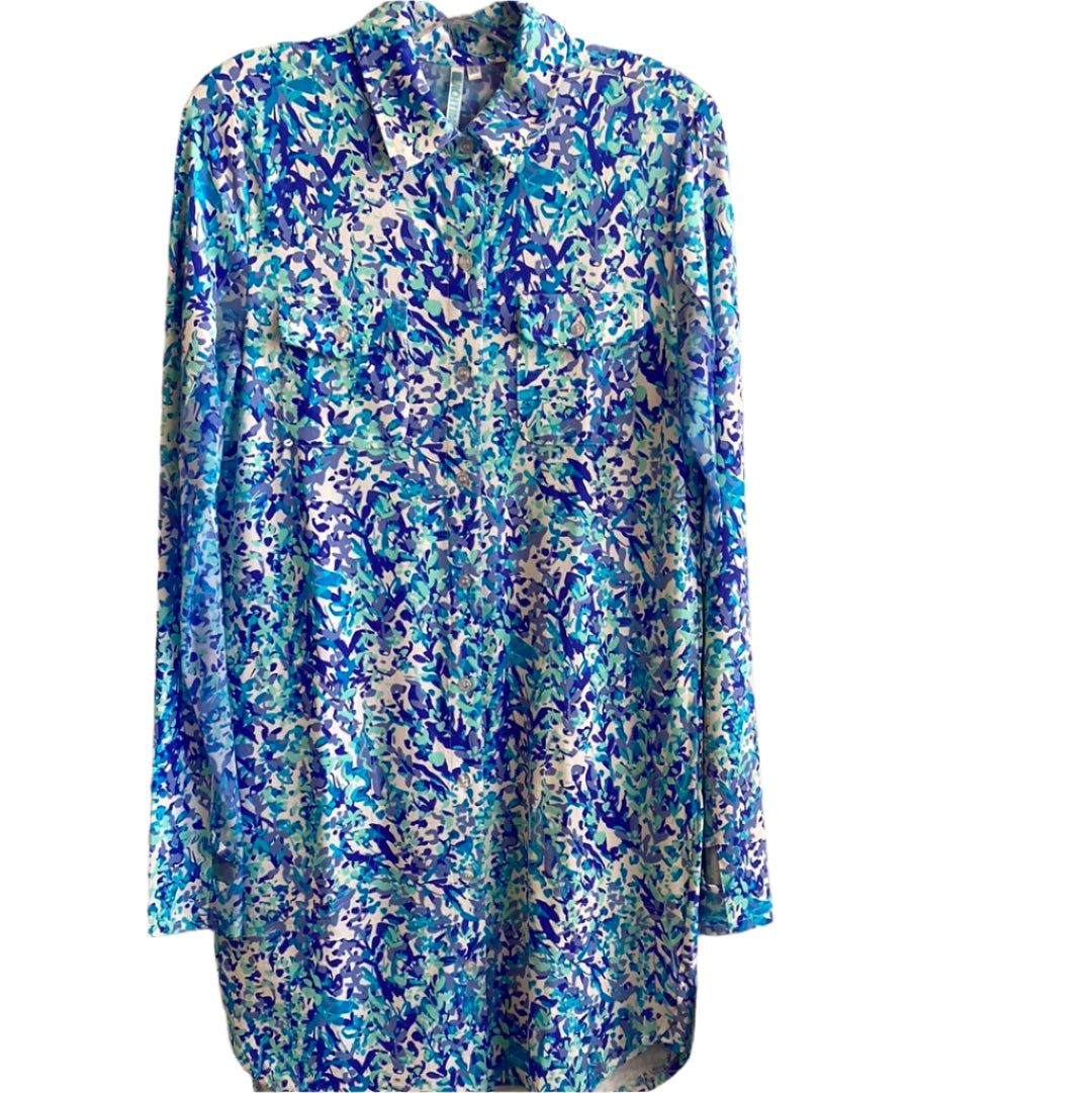 L/S Collare Dress-VIBL
