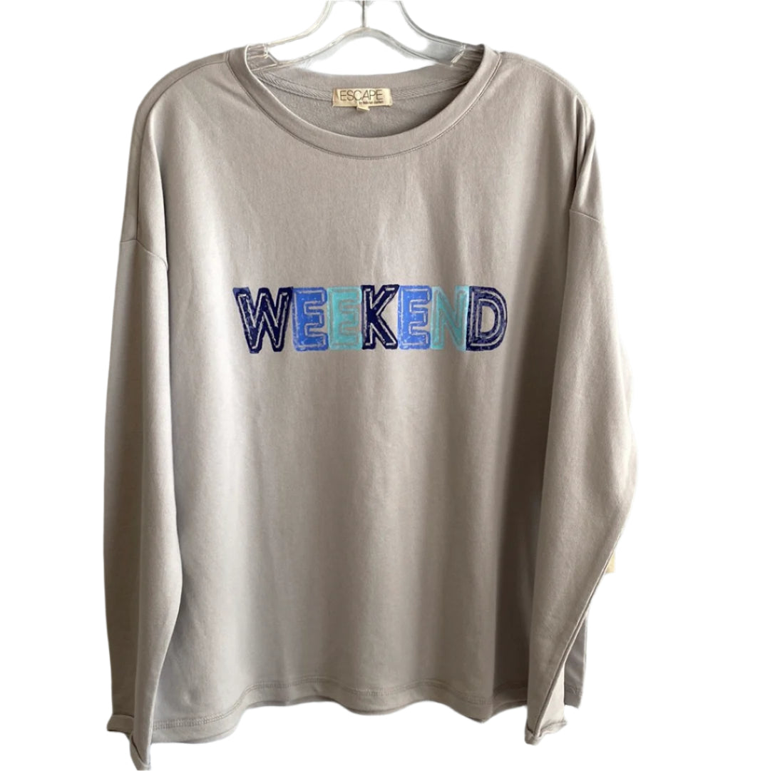 Weekend Pullover Sweatshirt-Dune
