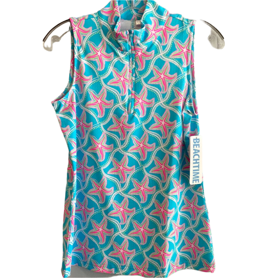 Sleeveless Zip Top-SFTP