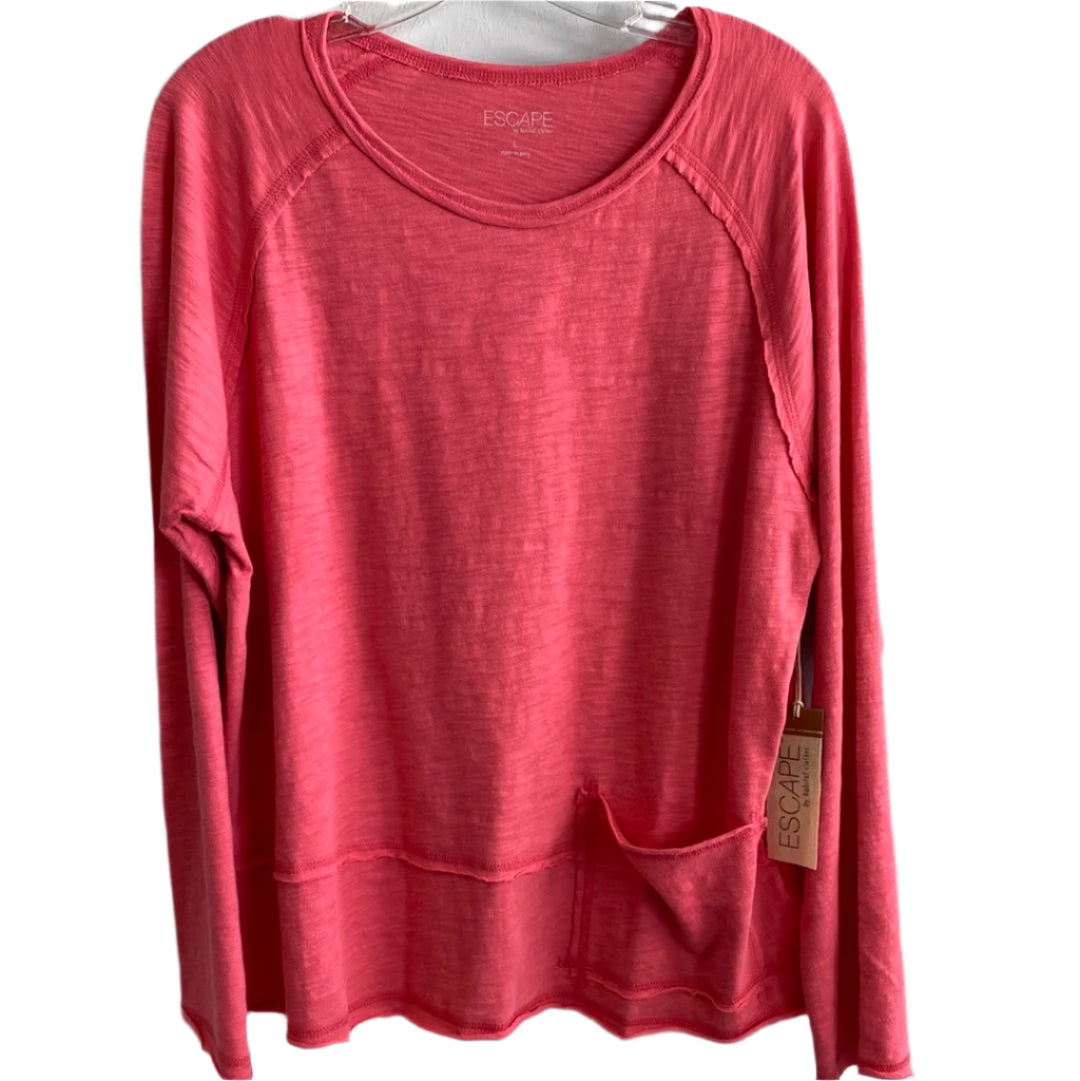 Cotton Pocket Pullover-Watermelon