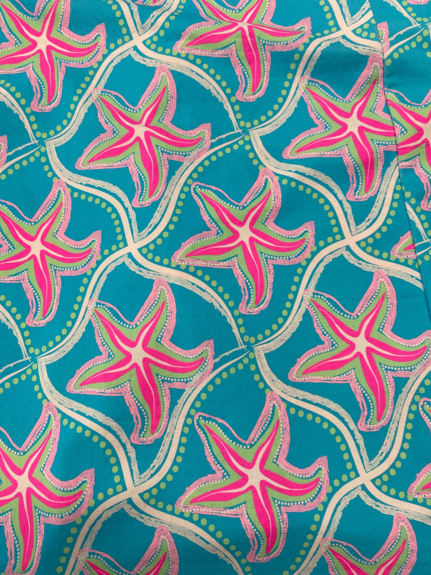 Two Pocket Skort-Starfish Turq/Pink
