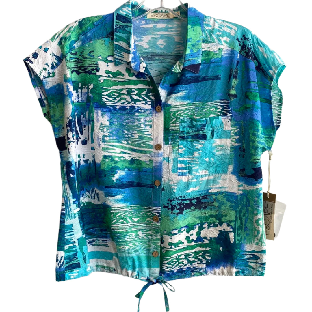 Samba Shirt-Turquoise