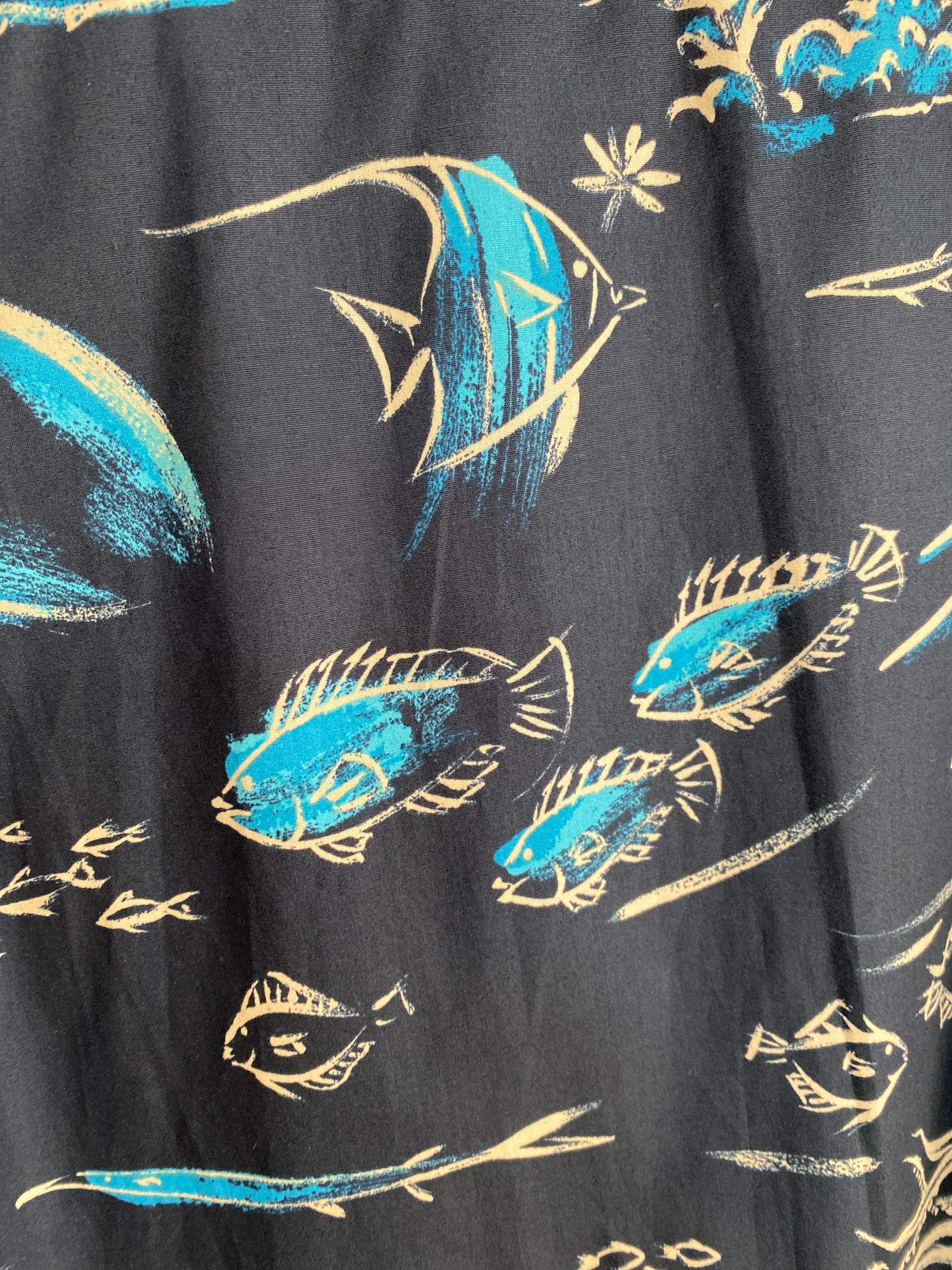 Fresh Sketch SS Shirt-Navy