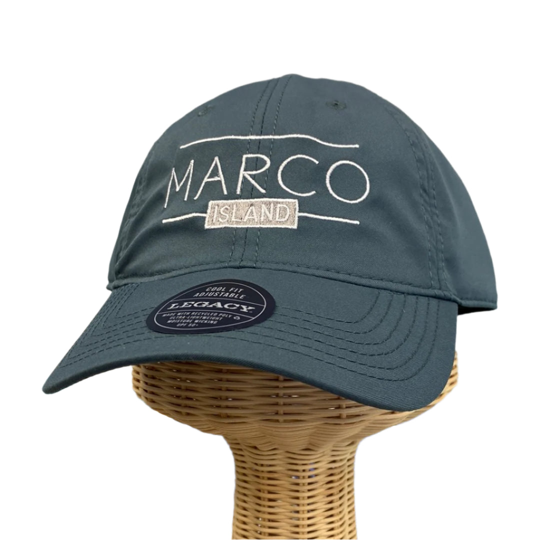 Cool Fit Marco Island Box & Bars Blue Steel