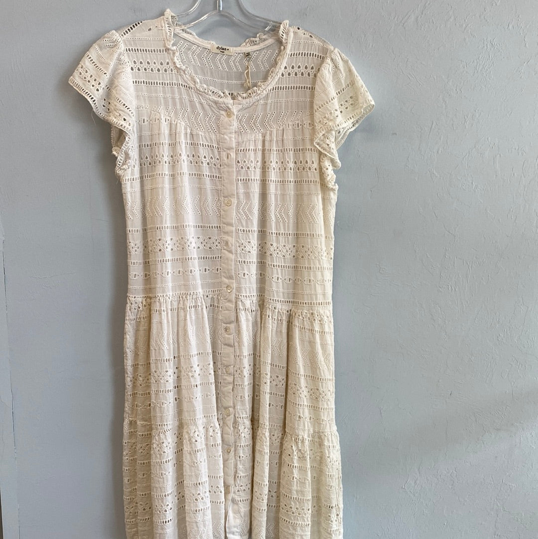 Hannah Dress-White