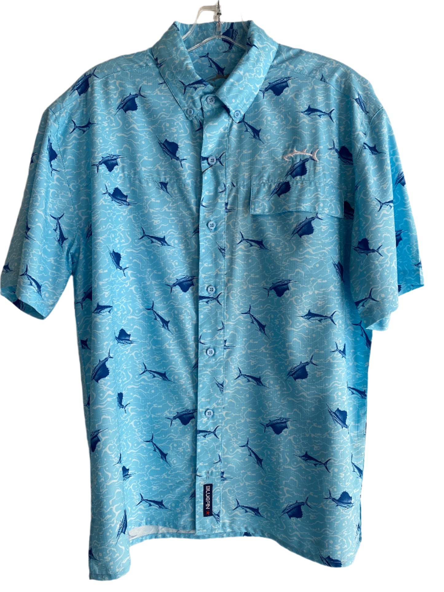 S/S Performance Sea Sport Shirt-Blue