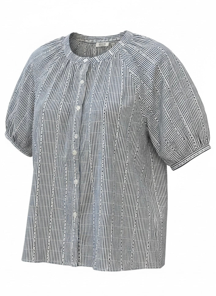 Mara Top-Black/White