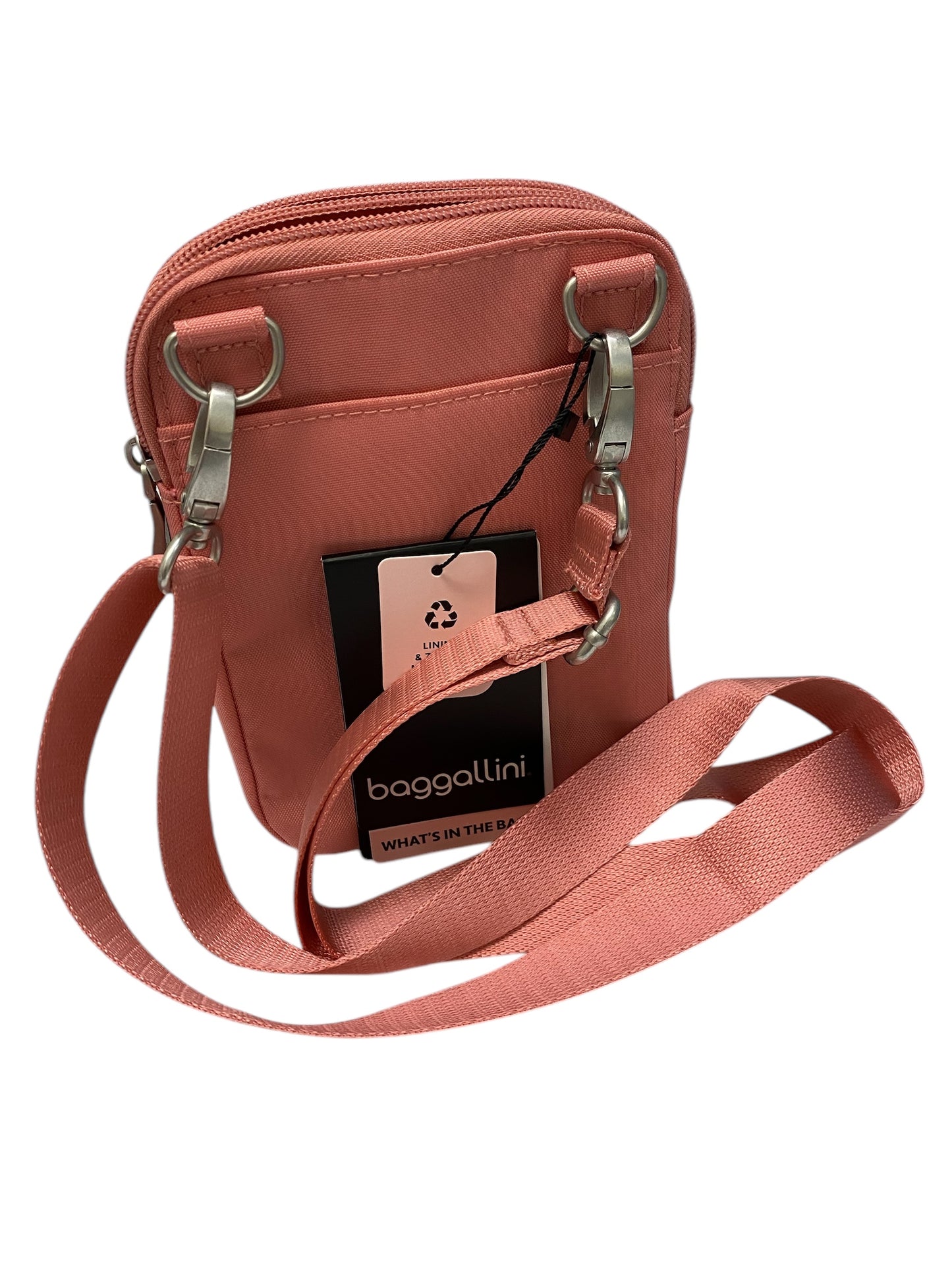 Modern RFID Crossbody-Terracotta