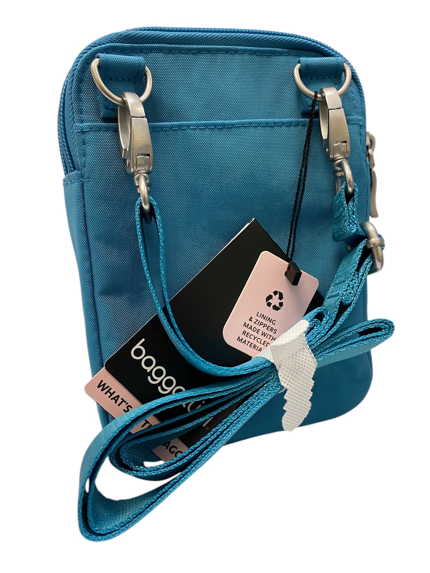 Modern RFID Crossbody-Sea Blue