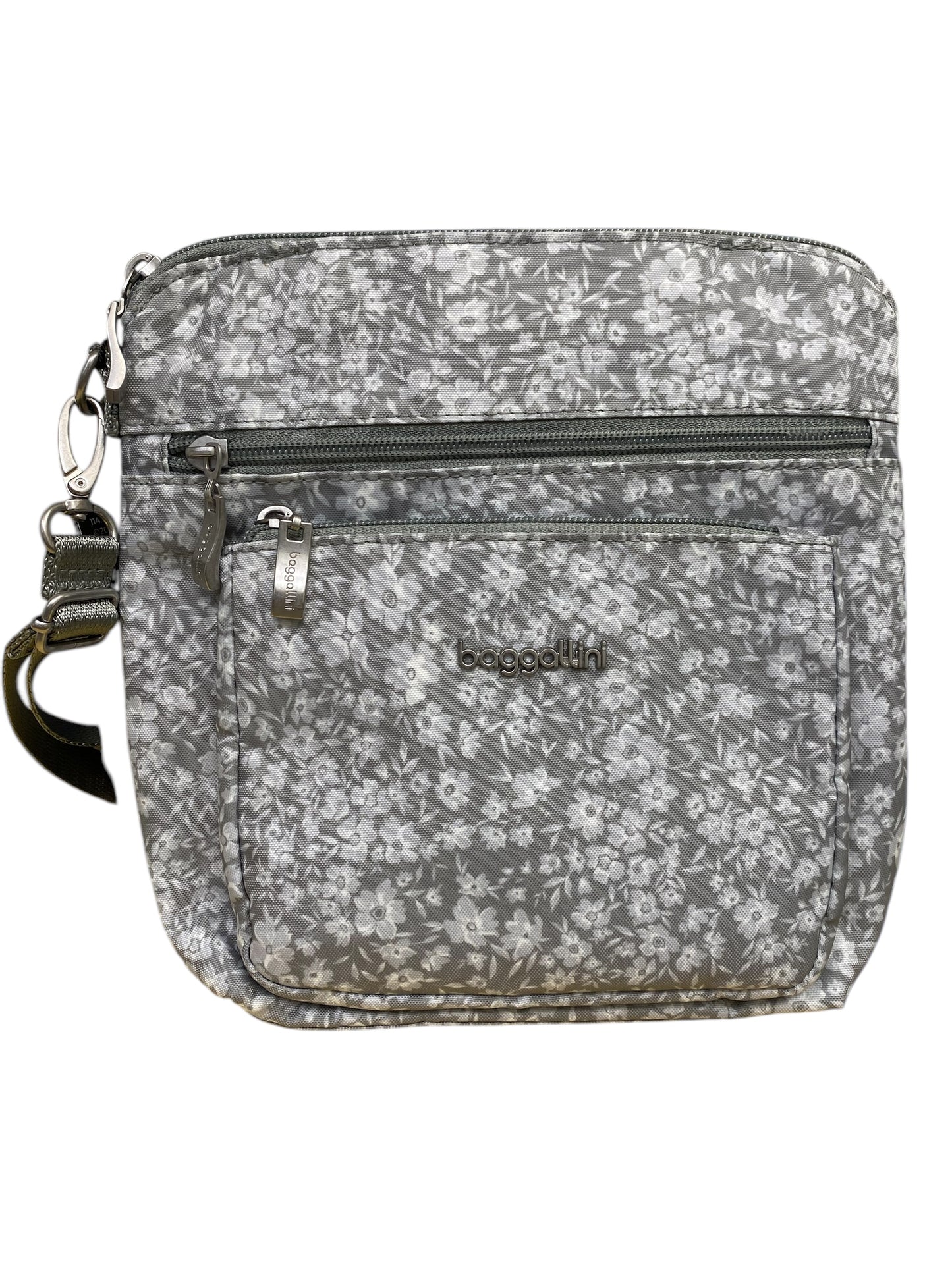 Modern Pocket Crossbody-LT Grey Petal