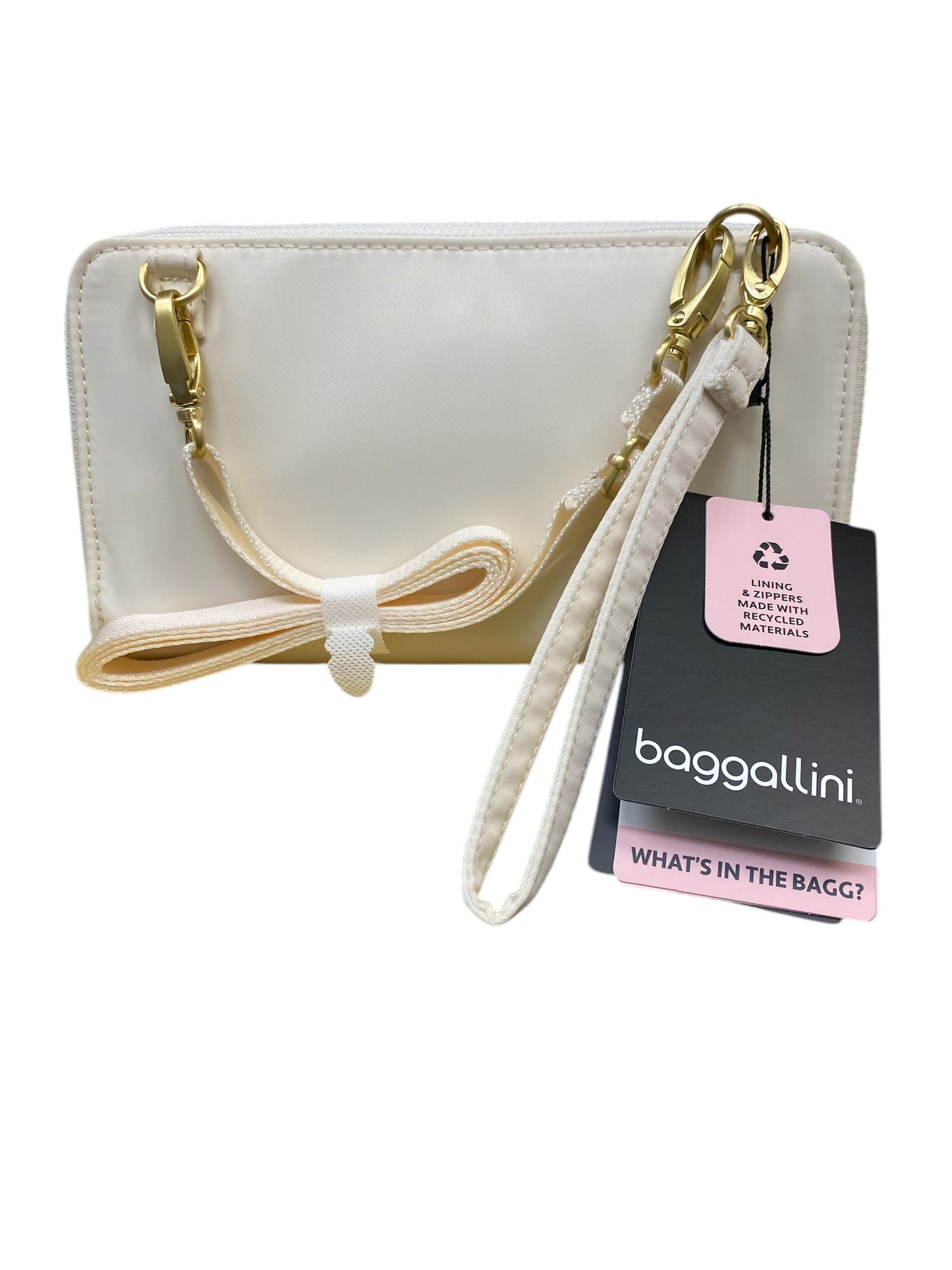 RFID Phone Wallet Crossbody-Coconut Twill