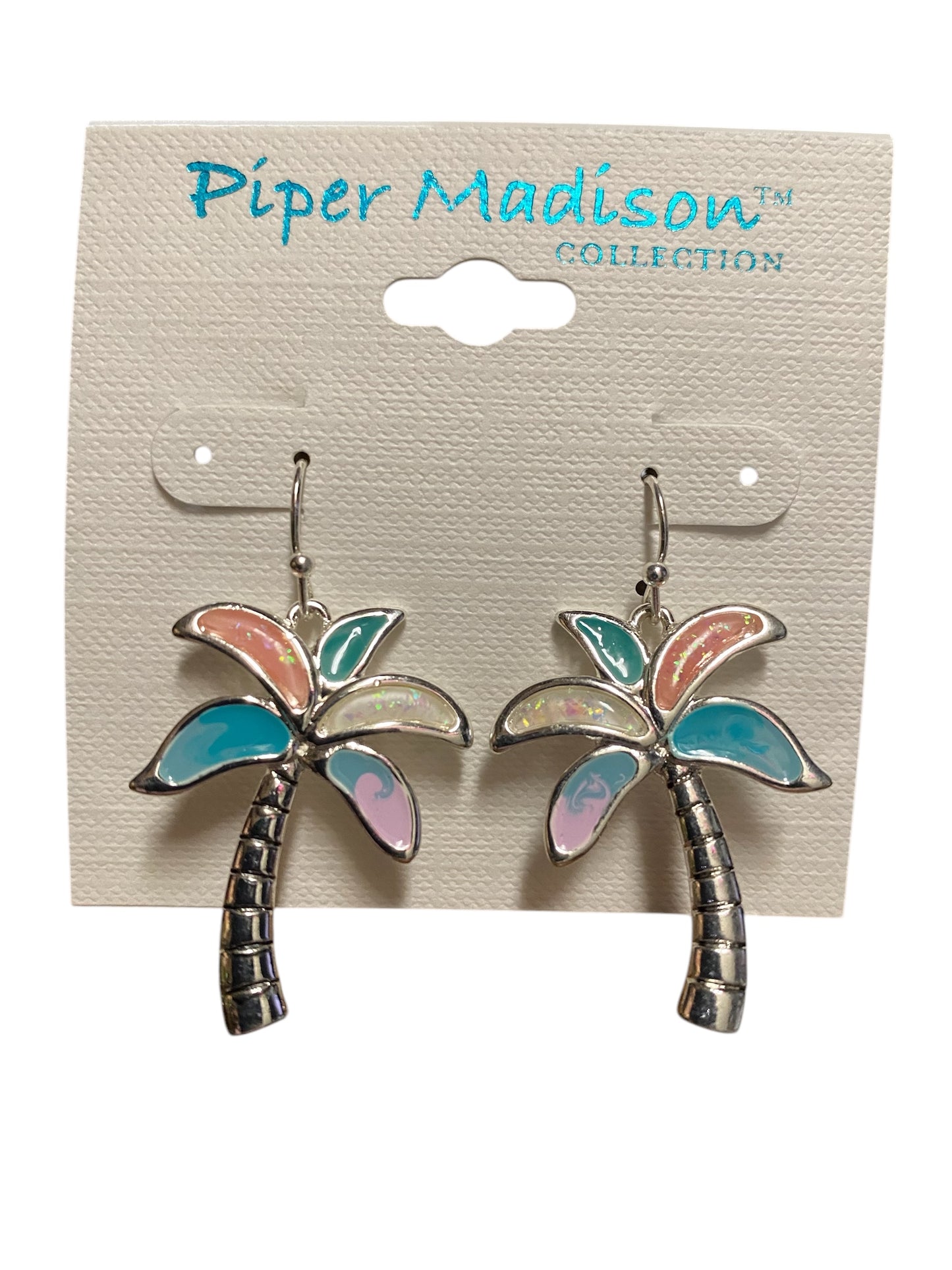 palm tree earrings beachworks