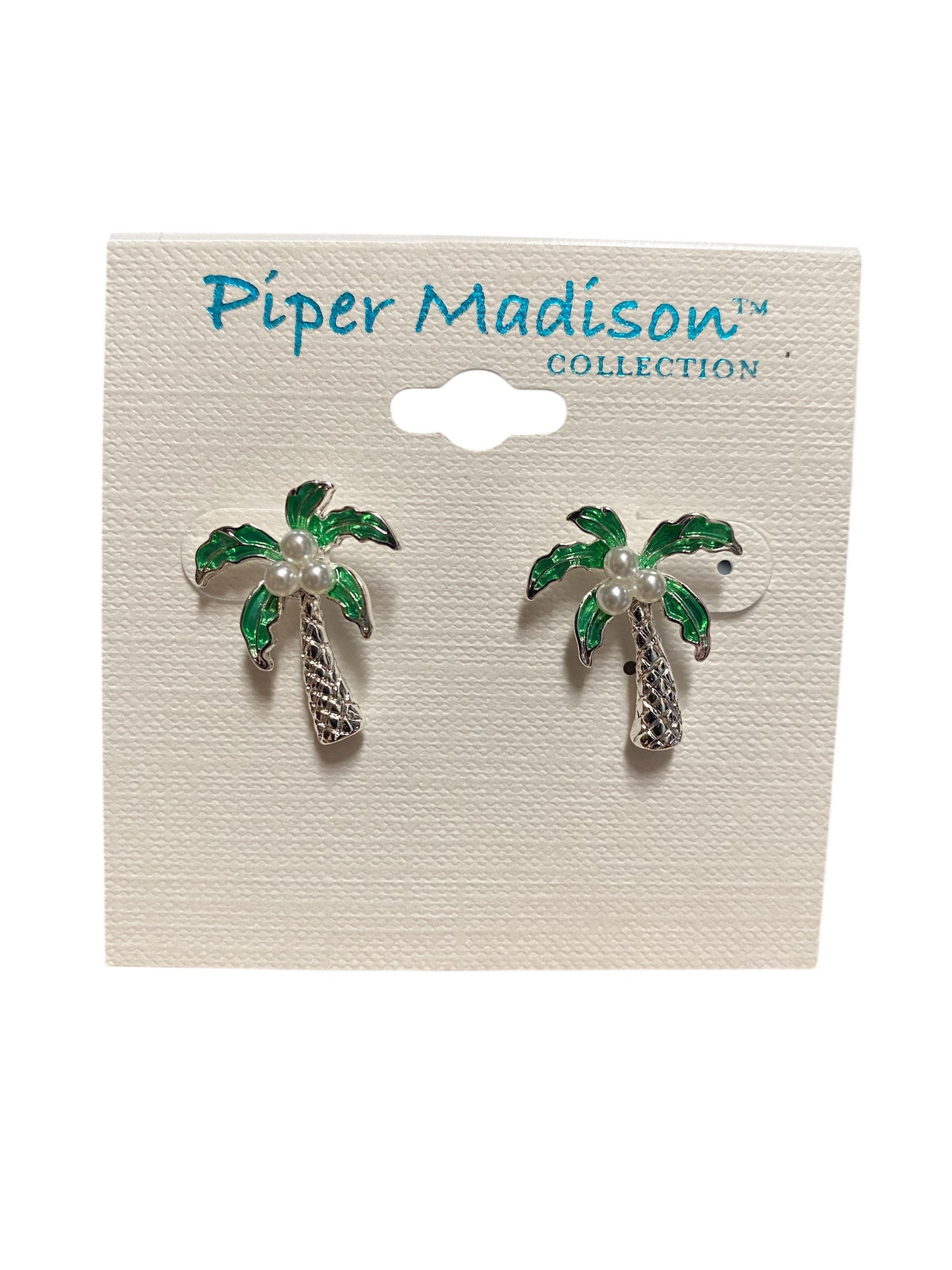 palm tree earrings