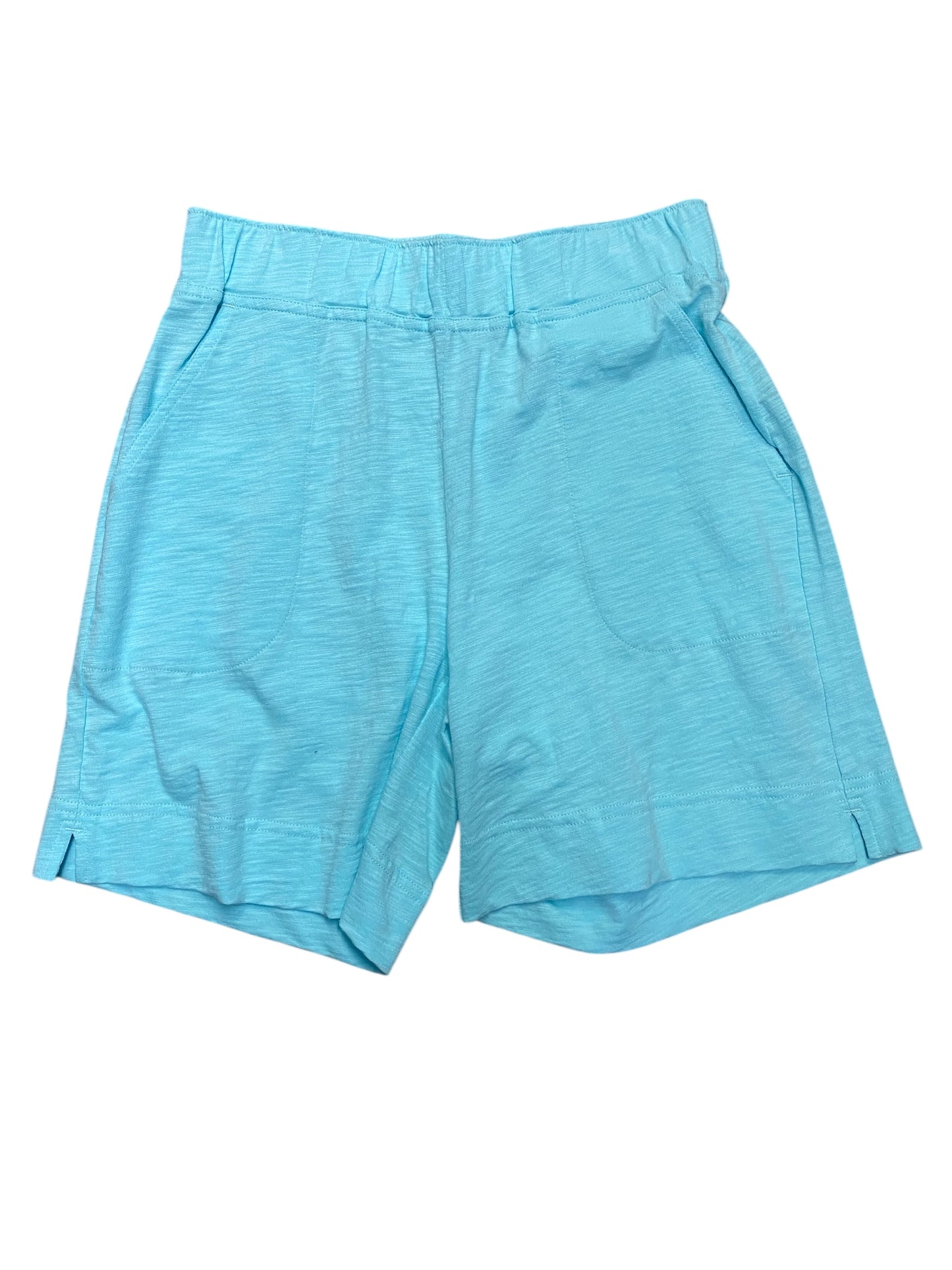 Cotton Short-Aquamarine