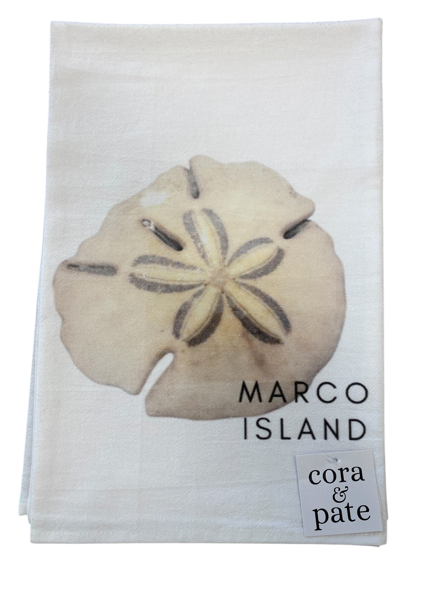 Tea Towel Sand Dollar