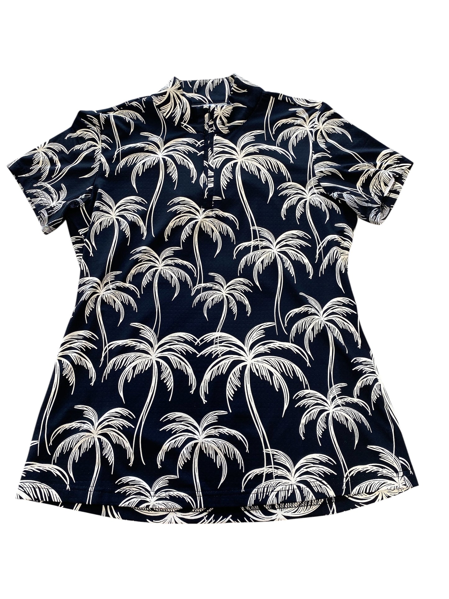 Short Sleeve 1/2 Zip Top-PLSB