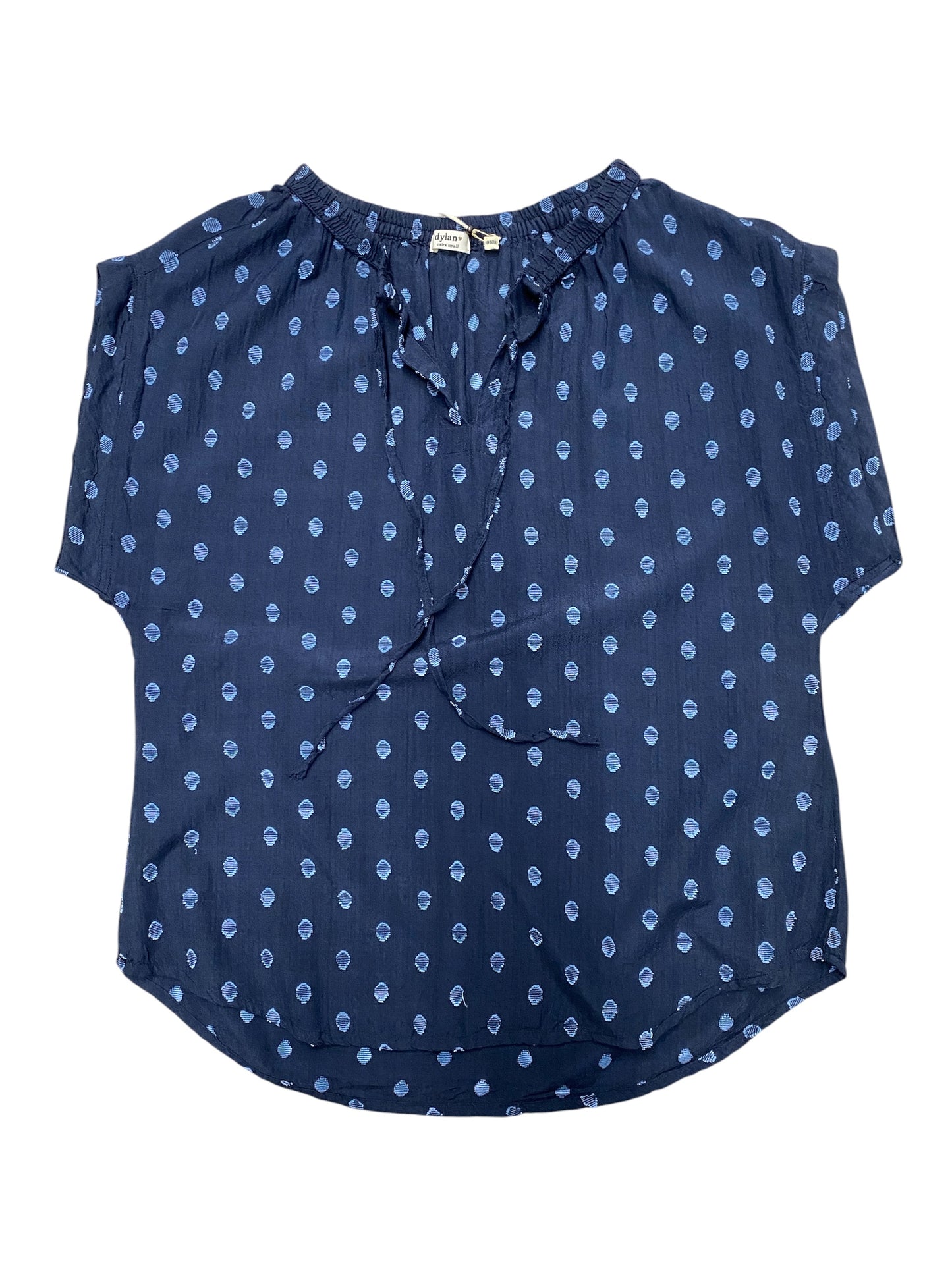 Gia Indio Ikat Blouse Indigo