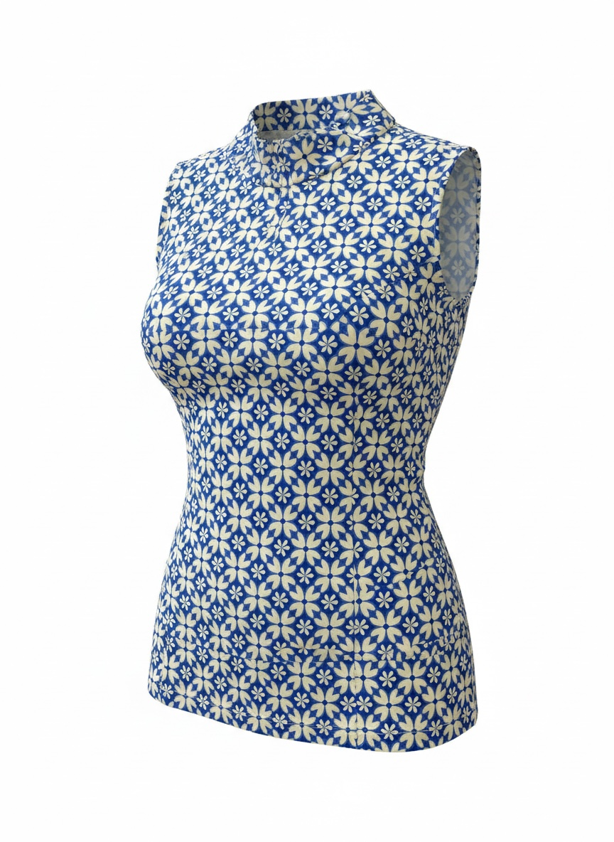 Sleeveless Zip Top-GMDB