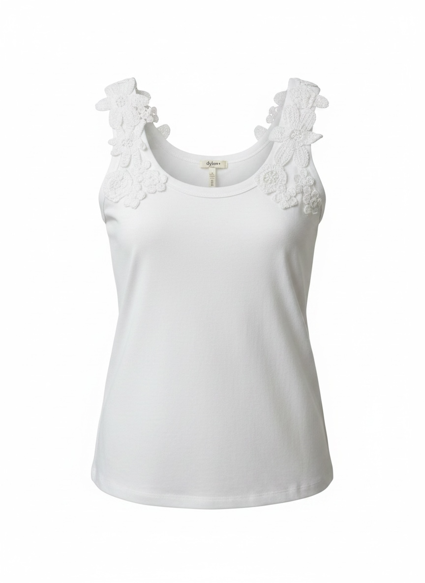 Tasha Knit Top-Vintage White