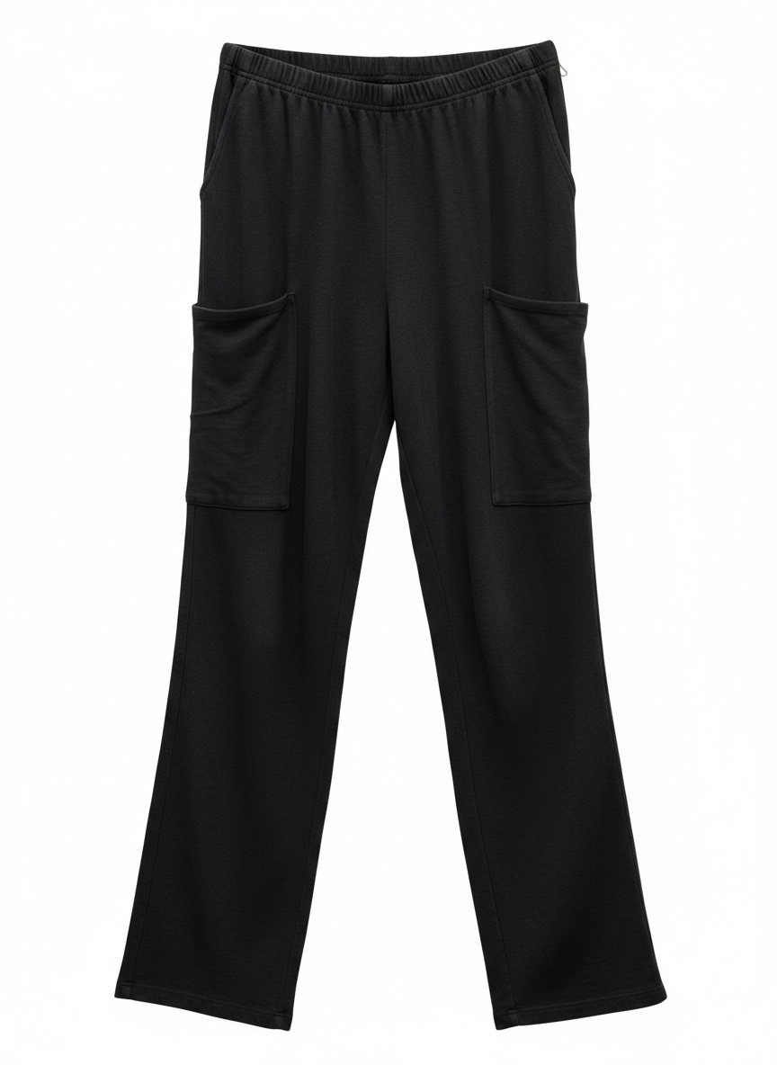 Pocket Flood Pant - Black