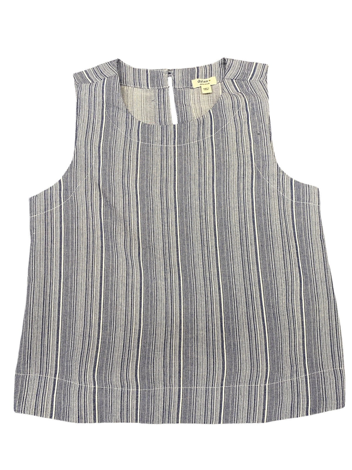 Harbor Stripe Top-Navy/White