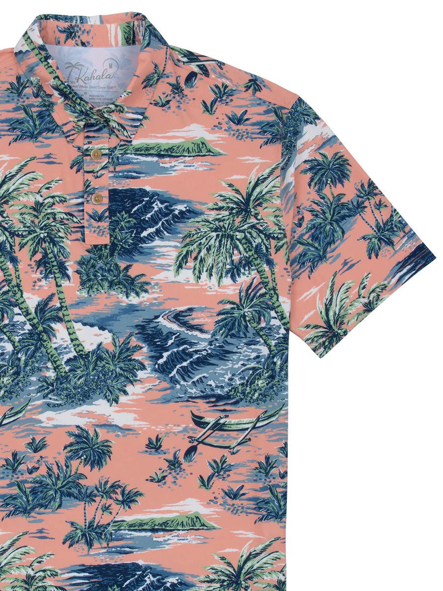 Waikiki Breeze Polo-Sunset
