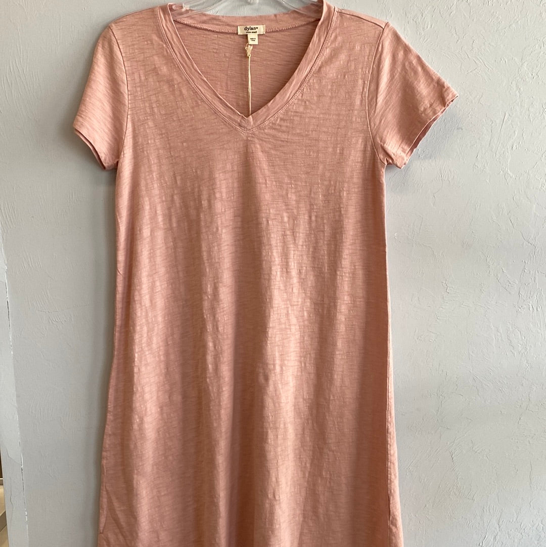 Tess T-Dress - New Pink