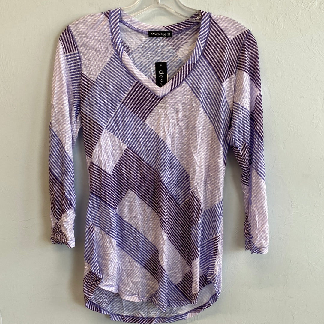 3/4 Sleeve V-Neck-Ink