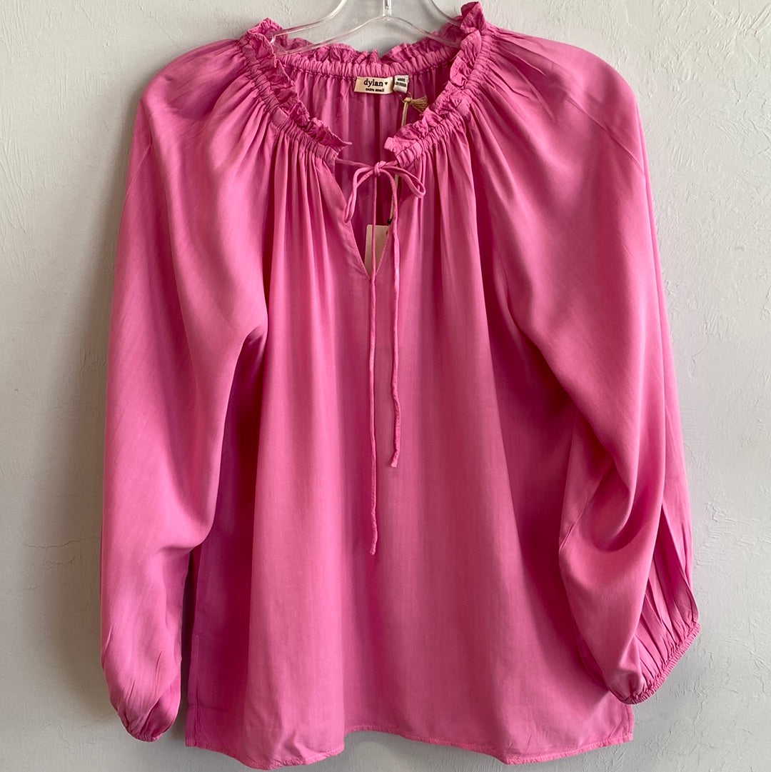 Effortless Blouse-Pink Villa