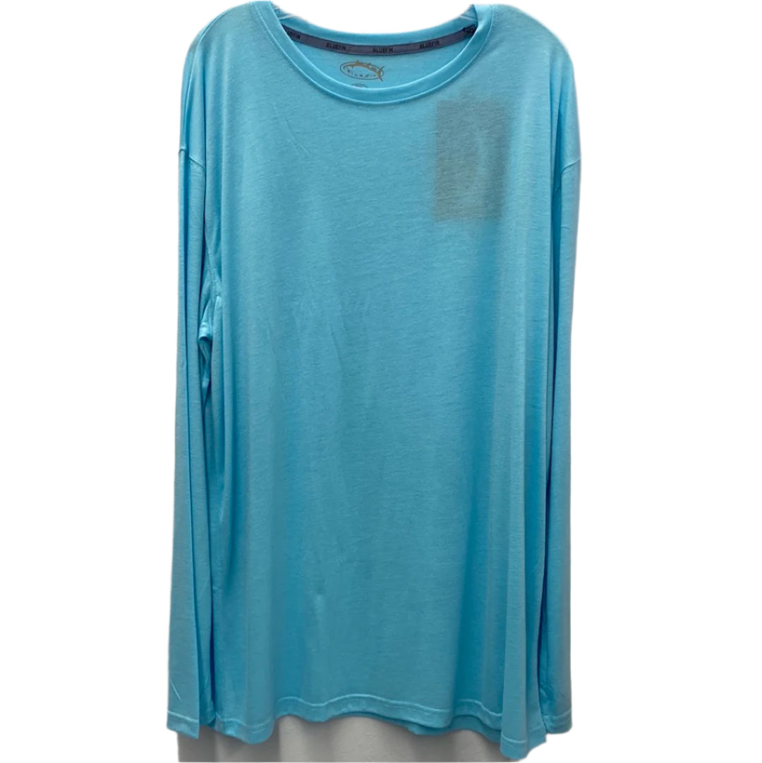 Long Sleeve Tech Tee - Turquoise