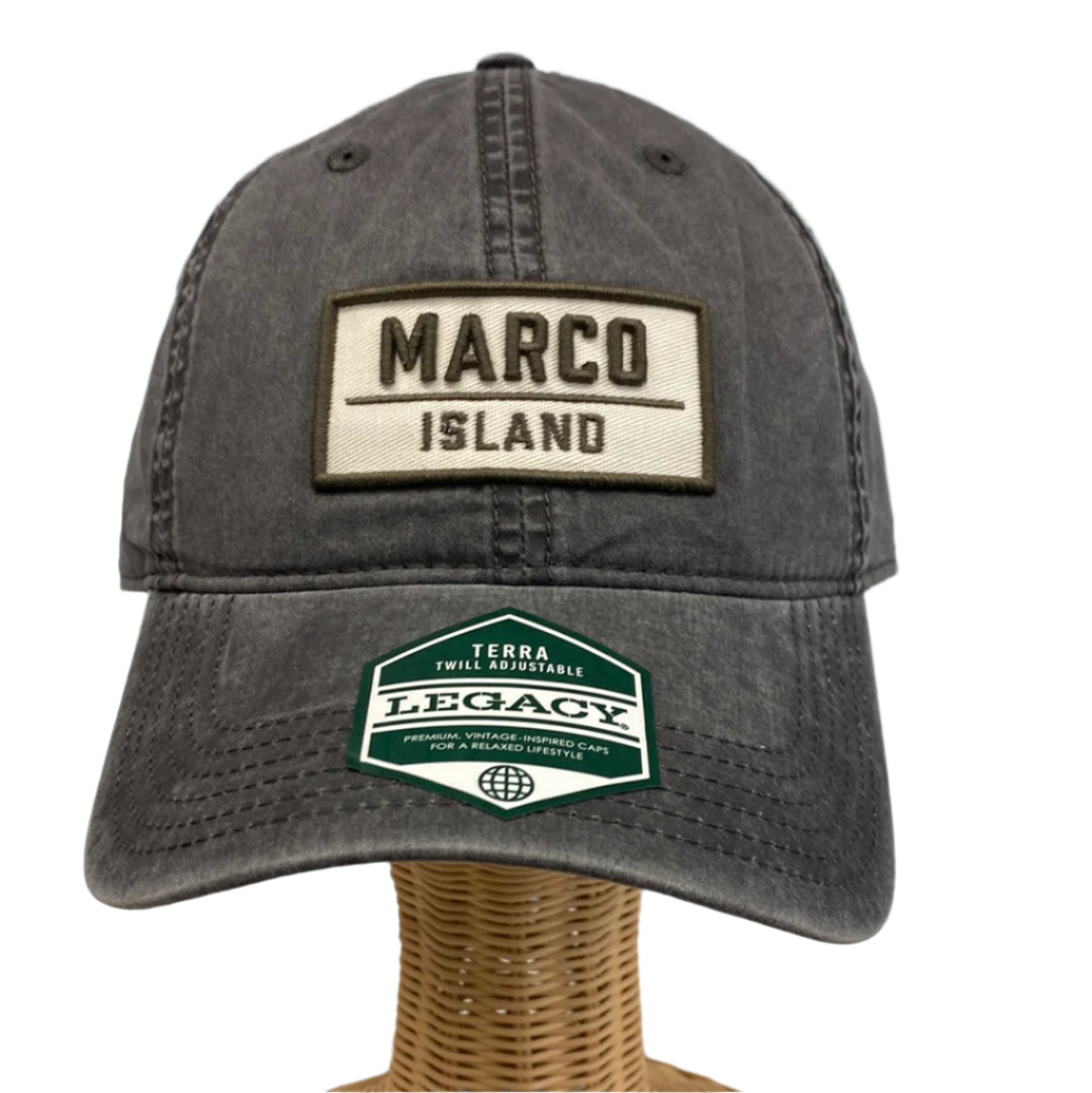 Terra Twill Marco Island Split Box-Cinder