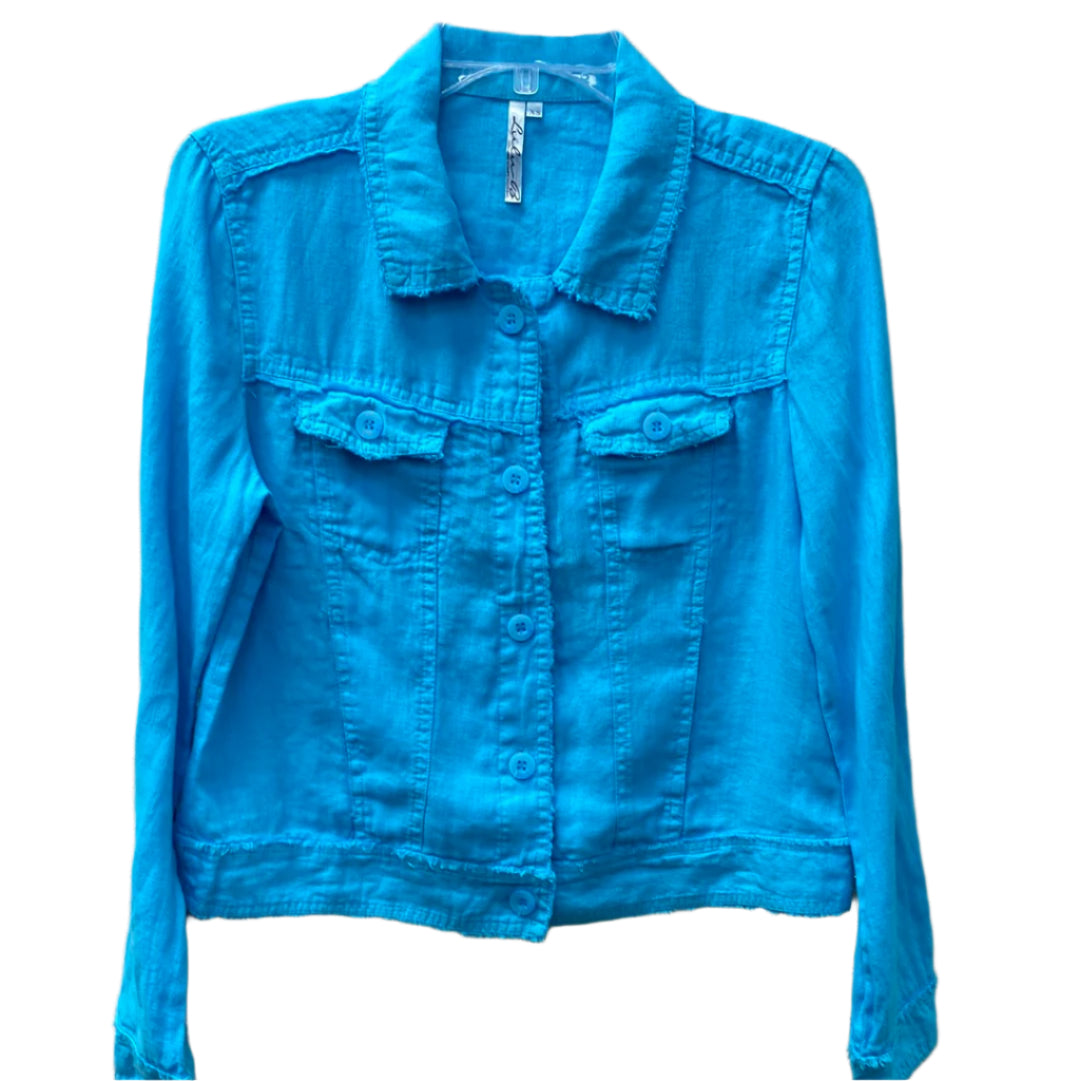 Travel Jacket-Clear Turquoise