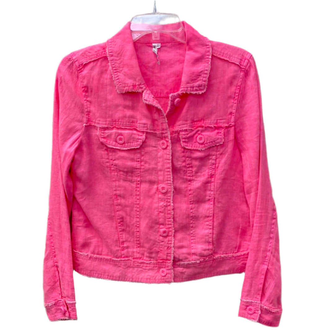 Travel Jacket-Bright Hot Pink