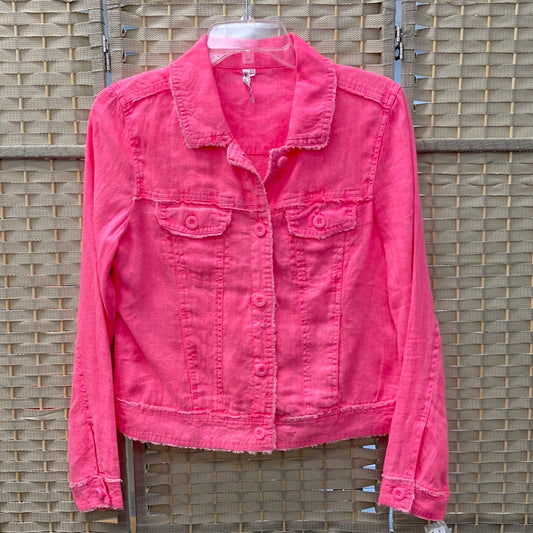 Travel Jacket-Bright Hot Pink
