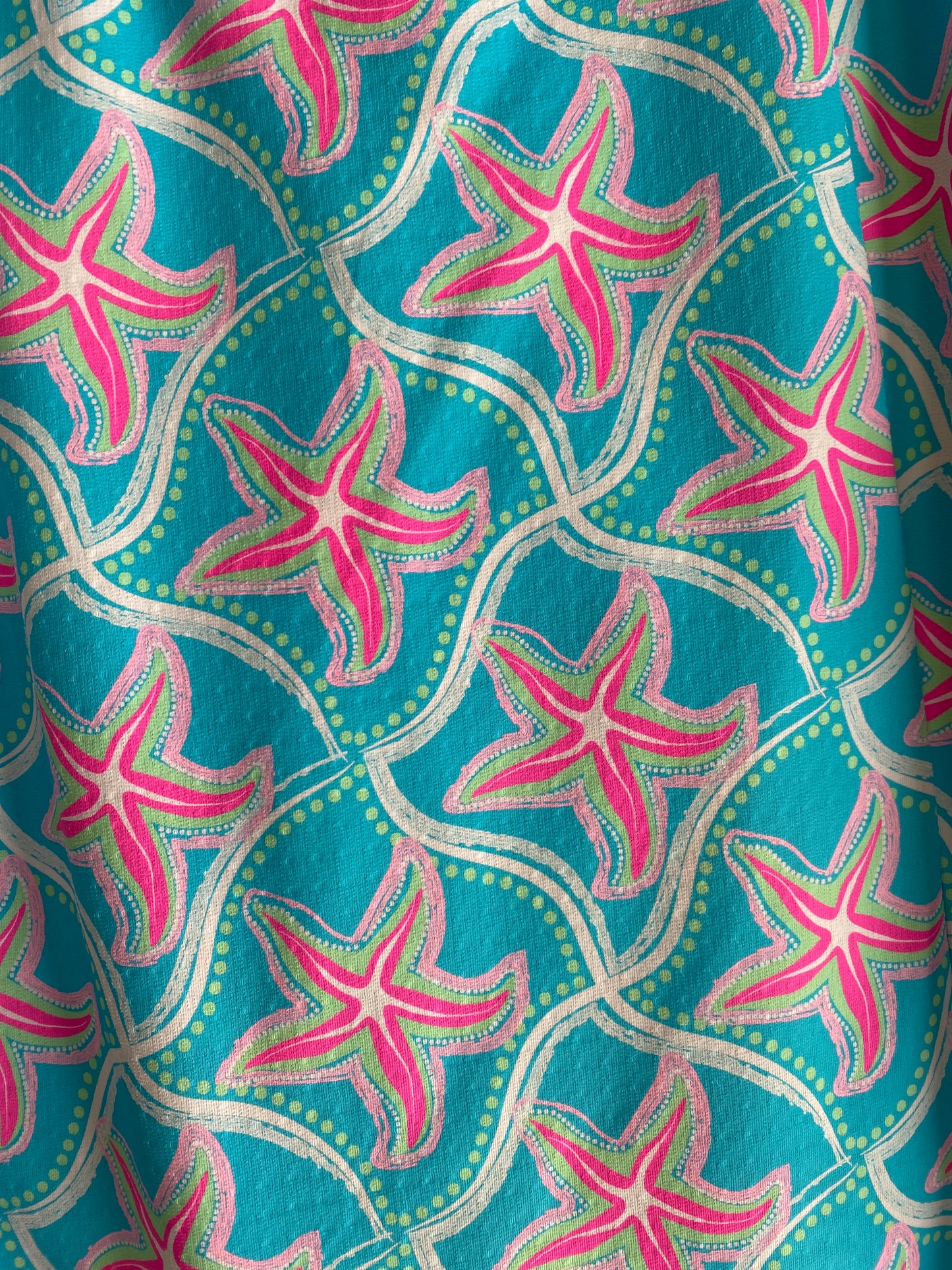 Two Pocket Skort-Starfish Turq/Pink