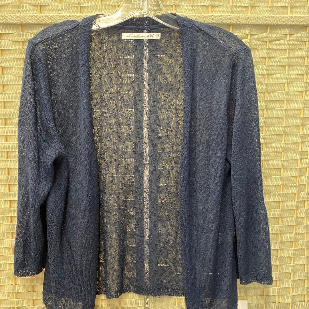 Cardigan Top - NVY