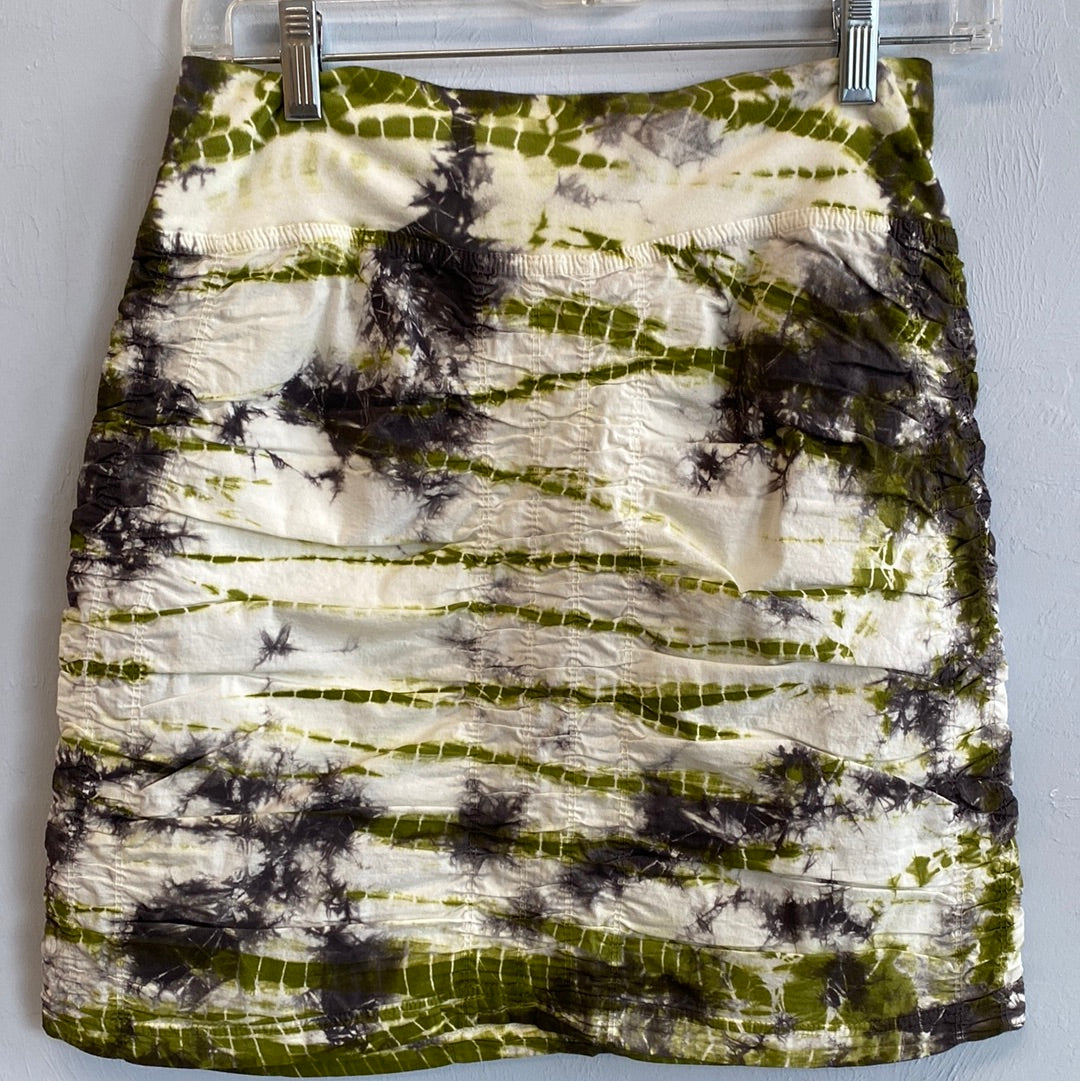 Trace Skirt-Staccato Green