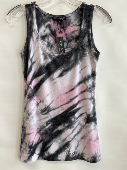 Marble Wash Tank-Pink