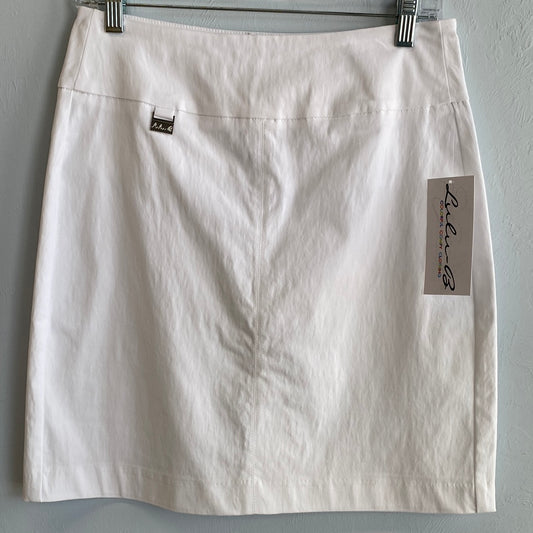 Stretch Skirt-White