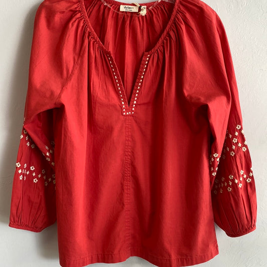 Amie Blouse-Red