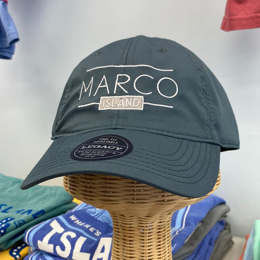 Cool Fit Marco Island Box & Bars Blue Steel