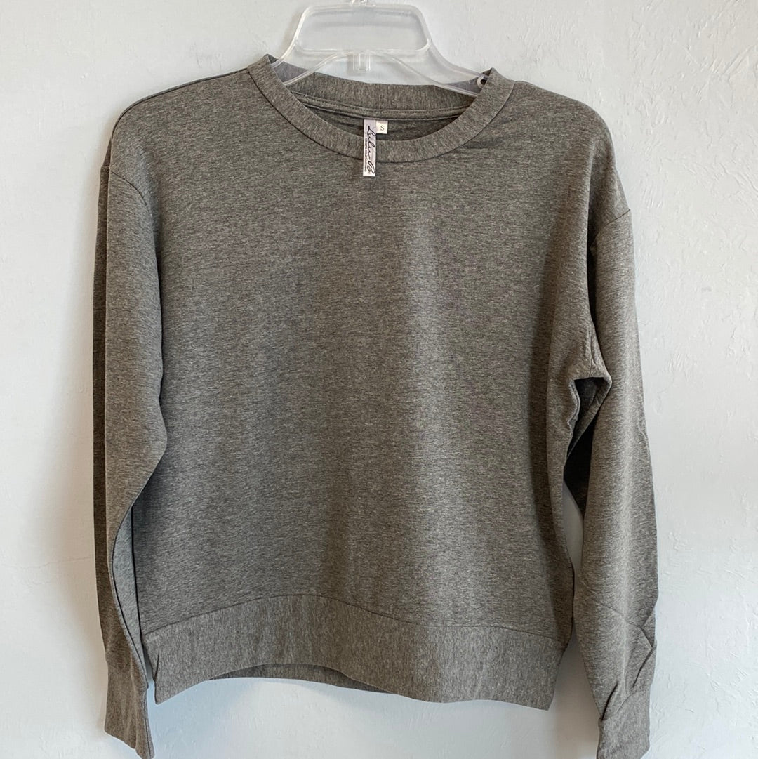 Super Soft Sweater-H.Grey