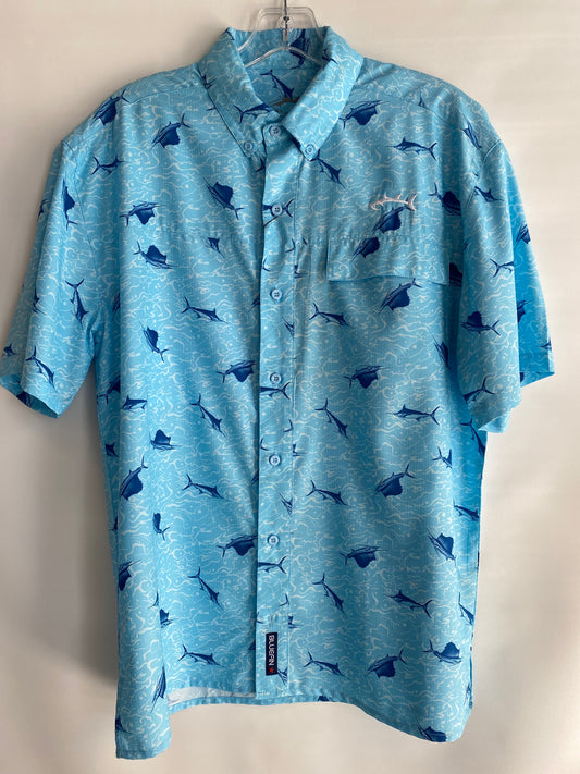 S/S Performance Sea Sport Shirt-Blue