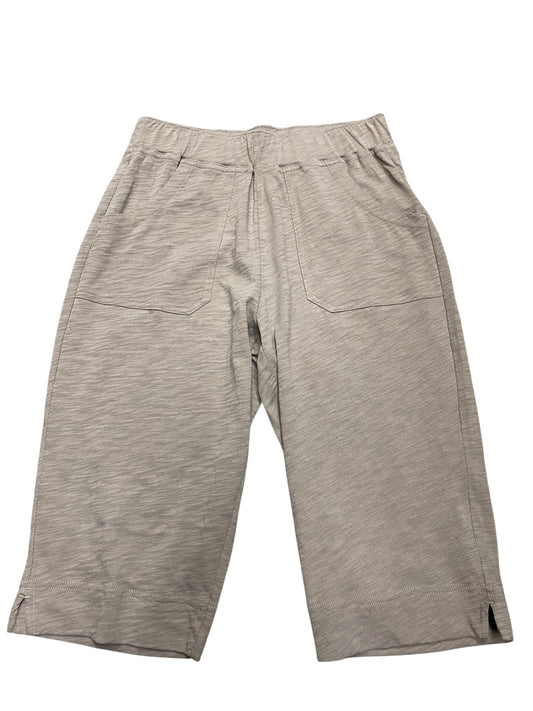 Cotton Pedal Pusher Short-Fog
