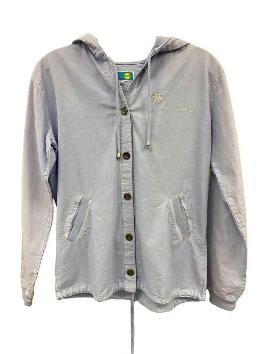 Breezy Beach Hoodie-Salt Wash Blue
