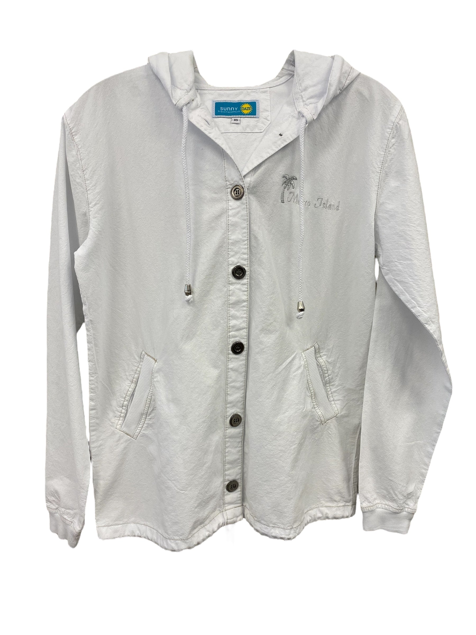 White Hoodie Marco Island