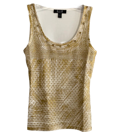 Foxy Tank Top-Gold