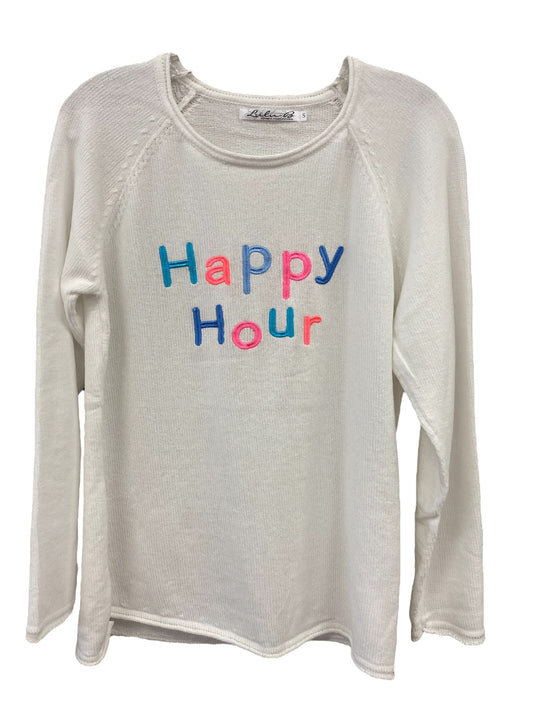 Scoop Neck Embroidery Sweater-HHWT